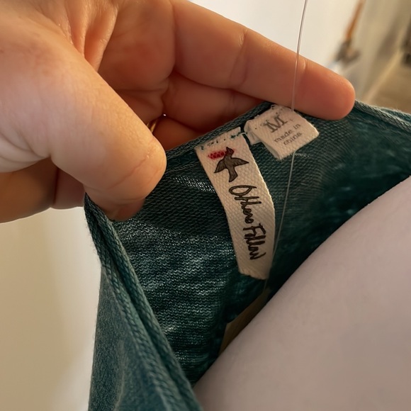 [Others Follow] Heathered Green Skater Dress - Size Medium NWT - Picture 4 of 5